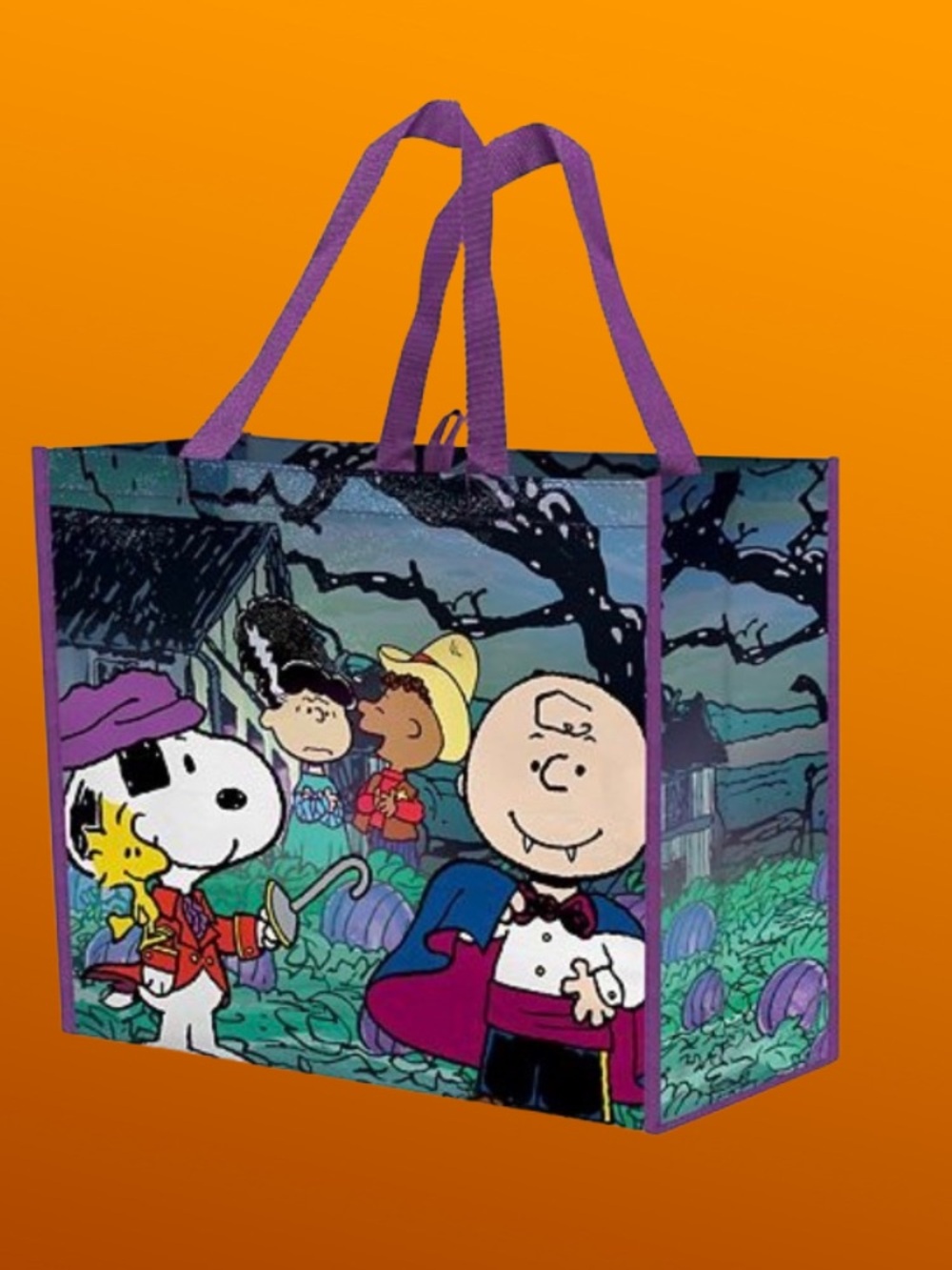 Legacy Peanuts Halloween Reusable XL Tote Bag